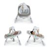 Sway Baby Swing – 5-Speed, Multi-Direction, Vibrations, Nature Sounds, Foldable (0-9M, 6-20 lbs, Ray) - Image 5