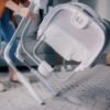 Sway Baby Swing – 5-Speed, Multi-Direction, Vibrations, Nature Sounds, Foldable (0-9M, 6-20 lbs, Ray) - Image 3
