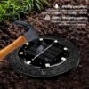 8-Pack Solar Disk Lights – Warm White LED, IP68 Waterproof, Non-Slip for Outdoor Paths - Image 3