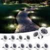 12-Pack Solar Ground Lights – Cool White, Waterproof for Pathway & Garden - Image 2