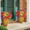 20 Bundles UV-Resistant Artificial Flowers – Colorful Faux Silk Plants for Outdoor Décor - Image 3