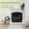 100-Pc Mixed Artificial Eucalyptus Stems – Silver Dollar Greenery for Wedding & Centerpieces - Image 3