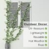 3-Strand Odorless Artificial Ivy Vines – 71" Silk Garland for Indoor & Outdoor Décor - Image 4