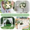 120PCS Mixed Artificial Eucalyptus Stems – 15 Varieties for Wedding & Home Décor - Image 2