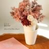 Natural Dried Flower Bouquet – Preserved Mixed Red Flowers for Home & Wedding Décor - Image 4