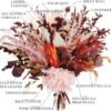 17" Natural Dried Flower Bouquet – Pink Pampas & Eucalyptus for Boho Home & Wedding Décor - Image 4