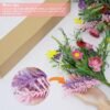 3-Bundle Artificial Rose & Daisy Floral Arrangement – 19.6in Faux Flowers for Home & Wedding - Image 3