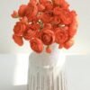 Floroom 18-Pc Burnt Orange Artificial Ranunculus – Silk Wedding & DIY Flowers - Image 2