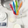 4-Pc Heat-Resistant Silicone Spatula Set – Flexible Non-Stick Baking Tools - Image 4