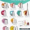 64-Pc Beginner Cake Decorating Kit – Video Course, Booklet & Essential Tools - Image 4