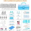 236-Pc Cake Decorating Kit with Storage Case – Piping Bags, Tips & Baking Accessories (Blue) - Image 2