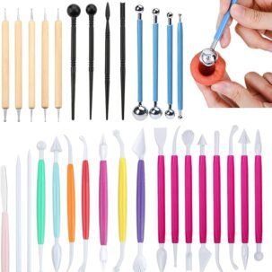 1-Piece Fondant Cake Decorating Tool Kit – Sculpting & Sugarcraft