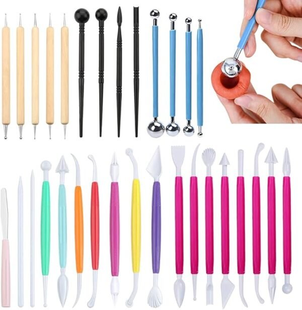 1-Piece Fondant Cake Decorating Tool Kit – Sculpting & Sugarcraft