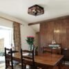 2-Light Farmhouse Ceiling Light – Rustic Metal & Wood Flush Mount for Kitchen, Hallway, Bedroom - Image 2