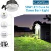 50W LED Barn Light – Dusk to Dawn, 7500lm, 5000K, IP65 Waterproof, MH/HPS 500W Replacement - Image 2