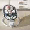 Electric Infant Swing – 5 Speeds, 10 Lullabies, Portable for Newborns - Image 2