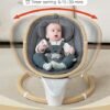 Infant Baby Swing – 5 Speeds, Timer, Music, Portable - Image 2
