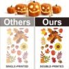 Fall & Thanksgiving Window Clings – Autumn Stickers for Home, School & Office Decor - Image 4