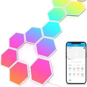RGBIC Hexagon Smart LED Wall Panels Music Sync Lights