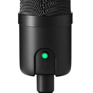 Plug-and-Play USB Condenser Microphone with Adjustable Stand