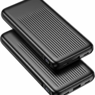 2-Pack 10000mAh Portable Power Bank Fast Charging