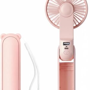 Mini Handheld Fan 3-in-1 USB Rechargeable Portable
