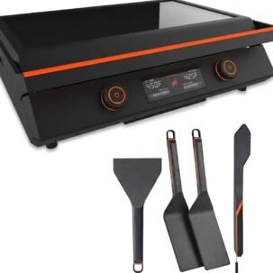 22 Inch Electric Nonstick Griddle with Lid for Indoor Outdoor