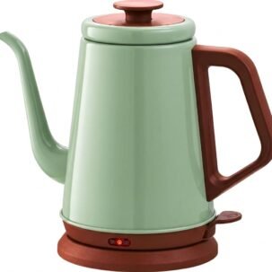 1L Gooseneck Electric Kettle Stainless Steel BPA-Free Pour Over
