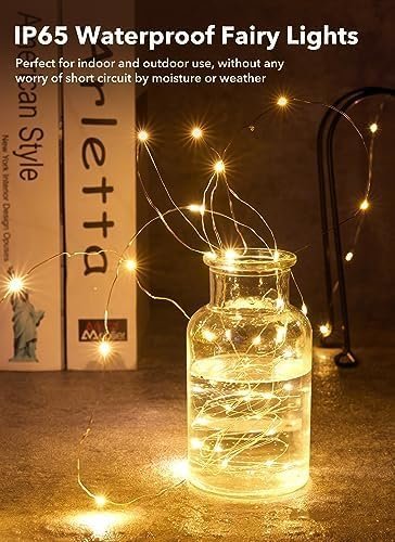 12 Pack Battery Operated LED Fairy String Lights Waterproof - Image 4