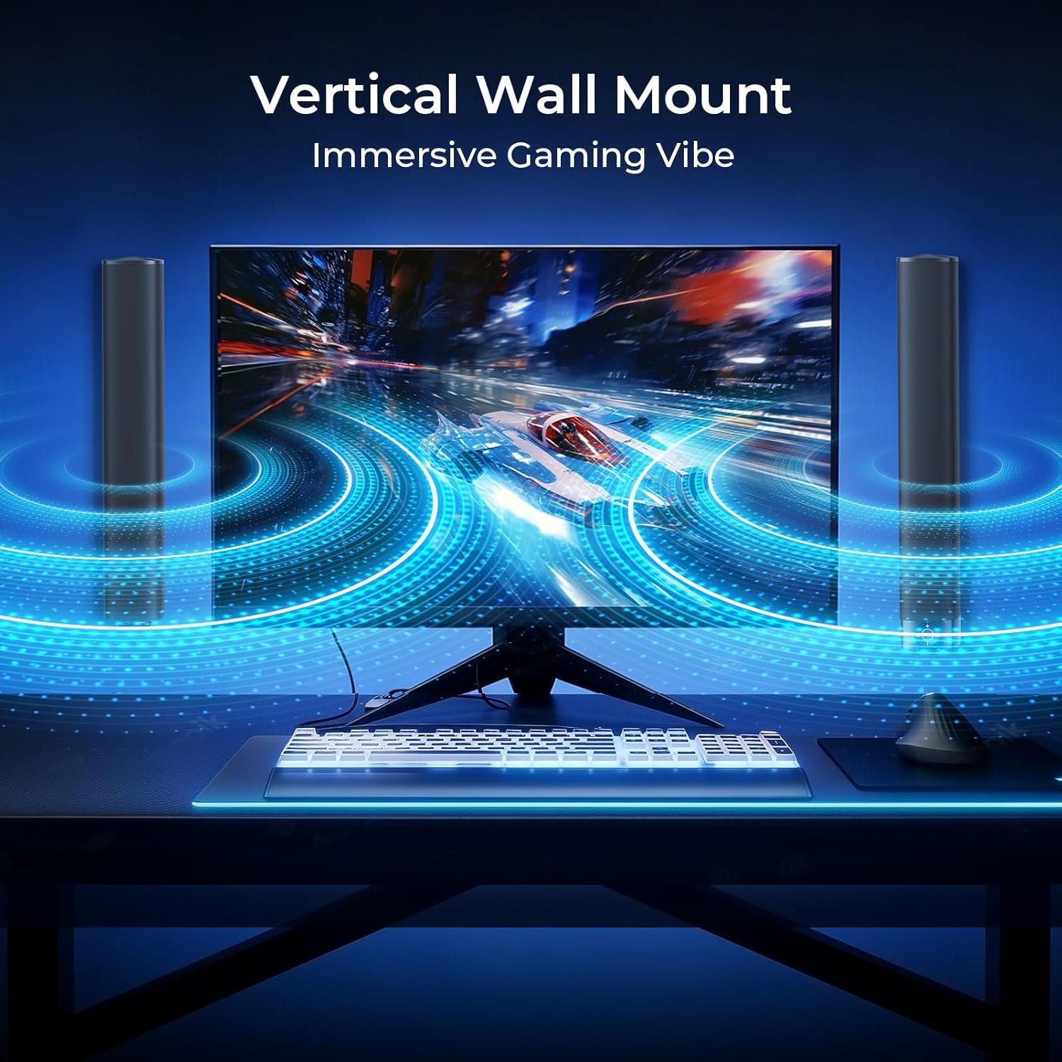 Detachable Soundbar for TV with Bluetooth ARC and Equalizer Modes - Image 4