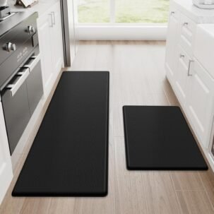 Anti Fatigue Kitchen Mat Set Cushioned Waterproof Non Slip Floor Rugs