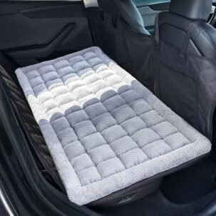 Chew-Resistant Extra-Thick Backseat Dog Bed Mat for Trucks and SUVs