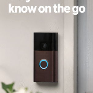 Battery Powered Smart Doorbell with Head-to-Toe Video and Two-Way Talk