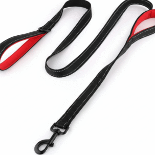 6ft Heavy Duty Dog Leash with Dual Padded Traffic Handles